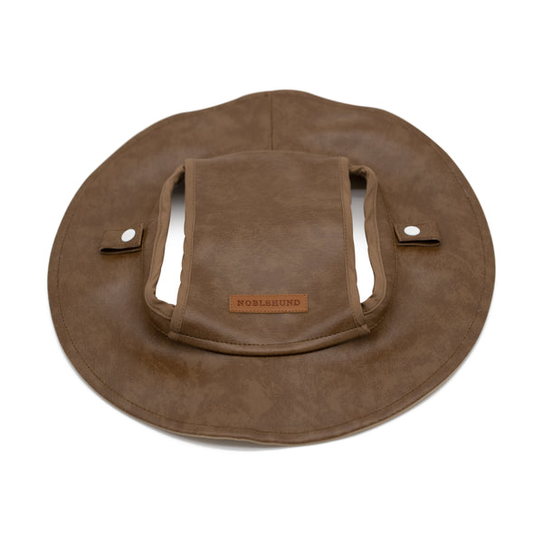 The Faux Leather Hat